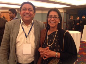 Rashid Kidwai founder NGO Grassroots & wife Naina Lal Kidwai frm board HSBC. He educated by CBS, she by nuns.