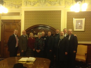 With my chaplains in My City Hall parlour this week to discuss ongoing efforts to build the peace across Belfast